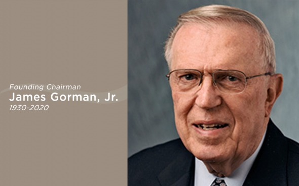 Founding Chairman Jim Gorman Jr 1930-2020